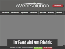 Tablet Screenshot of eventsolution.eu
